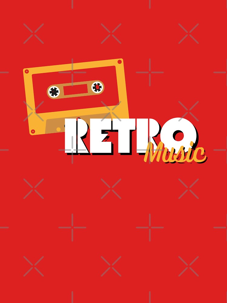 Classic Retro Music – Old School Sound Vibes Art by BOSSDOT T-Shirts, Hoodie, Sweatshirt | BlankRebels.com (Image 3)