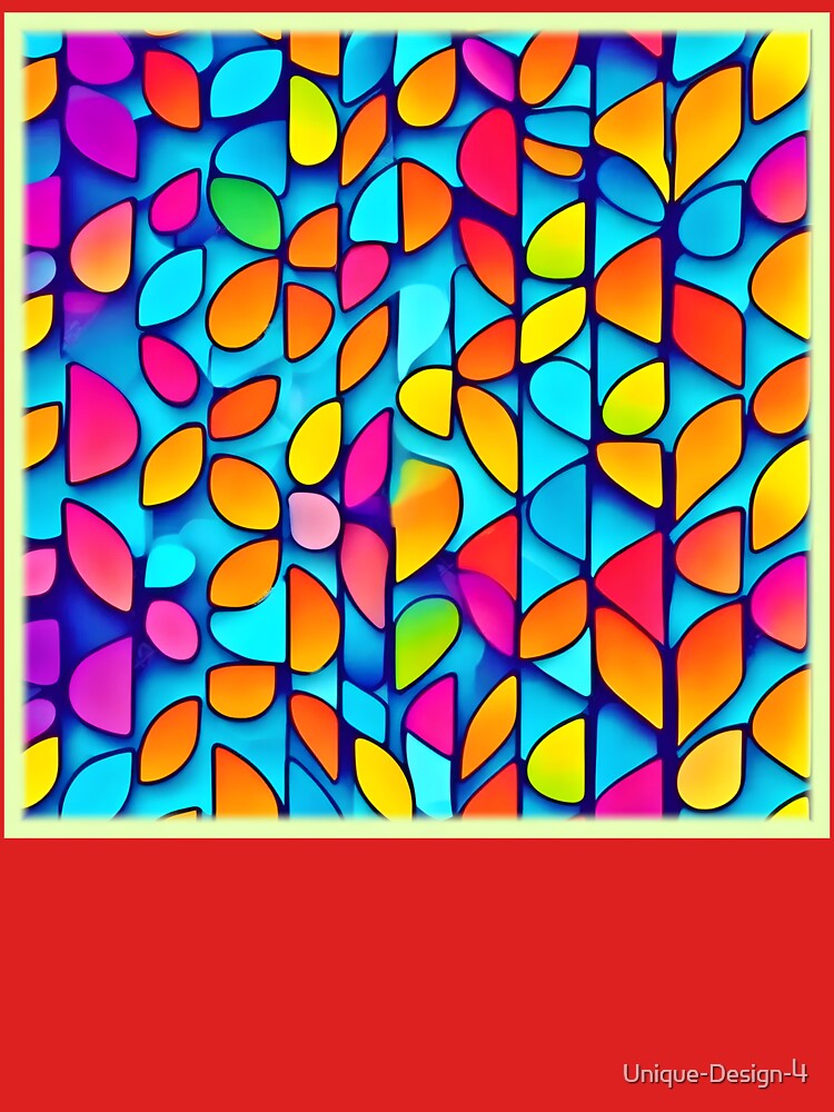 Vibrant Abstract Leaf Burst by Health And Fitness Posts e-Store T-Shirts, Hoodie, Sweatshirt | BlankRebels.com (Image 3)