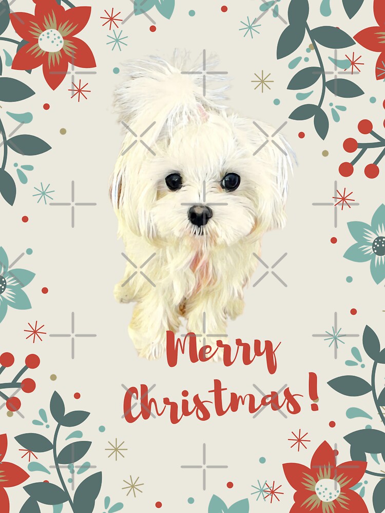 Maltese Christmas by AnnaAndVibes T-Shirts, Hoodie, Sweatshirt | BlankRebels.com (Image 3)