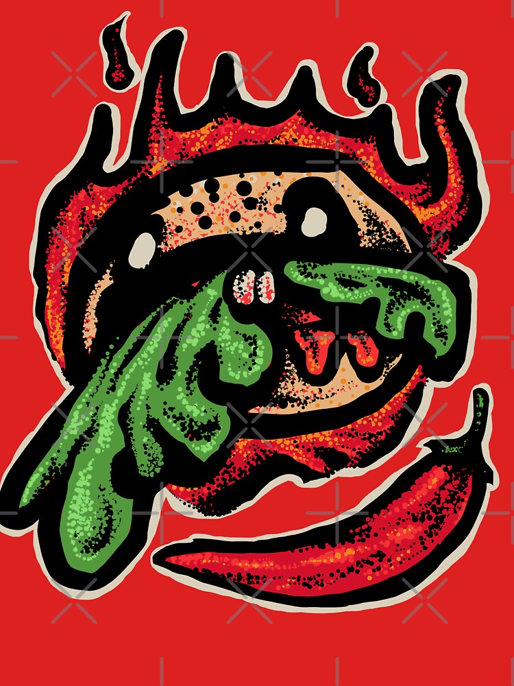 Hot Spicy Burger by barmalisiRTB T-Shirts, Hoodie, Sweatshirt | BlankRebels.com (Image 3)