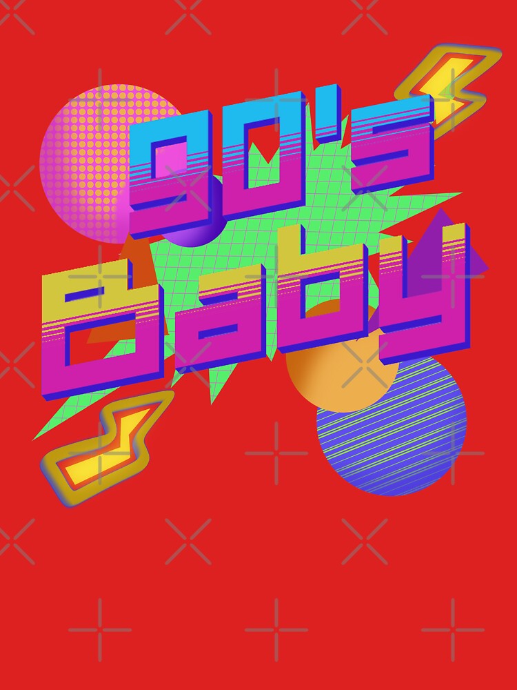 90s Baby Design by KiyaSketches T-Shirts, Hoodie, Sweatshirt | BlankRebels.com (Image 3)