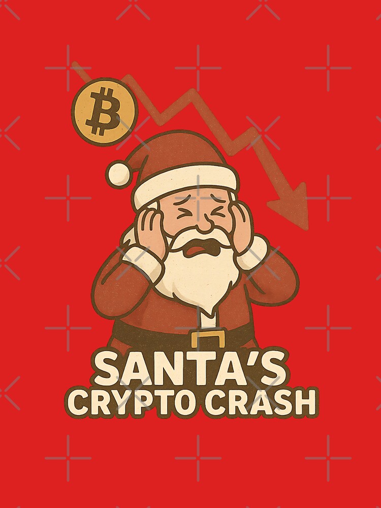 Santa’s Crypto Crash Design by Nuvijo T-Shirts, Hoodie, Sweatshirt | BlankRebels.com (Image 3)