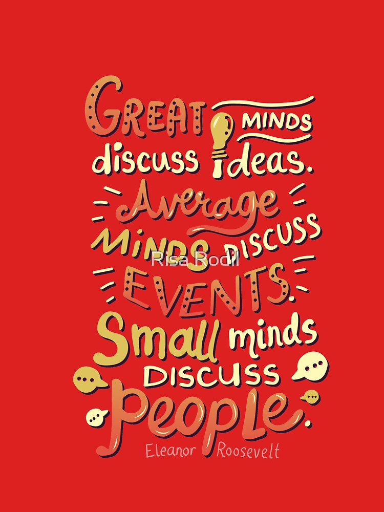 Great Minds by Risa Rodil T-Shirts, Hoodie, Sweatshirt | BlankRebels.com (Image 3)
