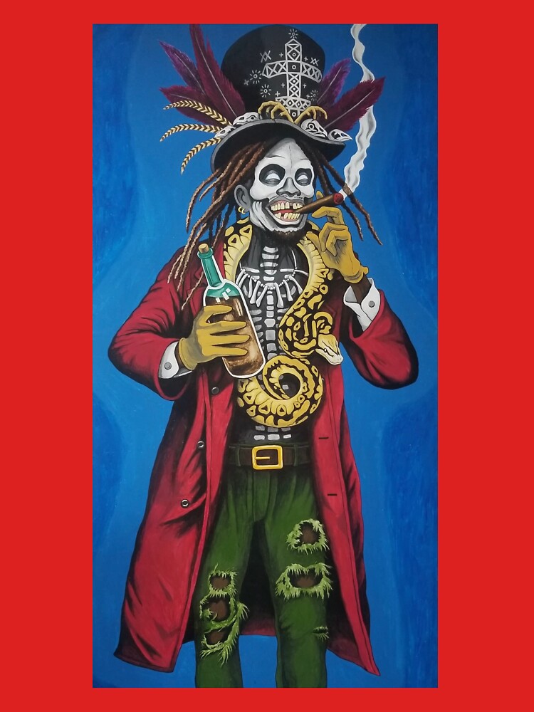 Voodoo King Illustration by Zion Lion T-Shirts, Hoodie, Sweatshirt | BlankRebels.com (Image 2)