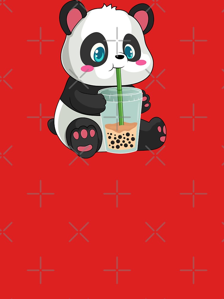 Cute Bubble Tea Lover panda by Artistusha T-Shirts, Hoodie, Sweatshirt | BlankRebels.com (Image 3)