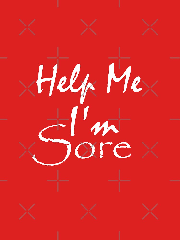 Help Me I'm Sore Shirt/Cute Workout  Shirt/Workout Tank/Fitness/Burpess/Squats/Gym  Life/Crossfit/Bridesmaids... (Image 3)