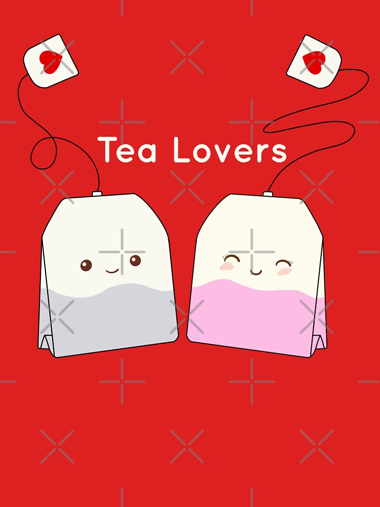 Tea Lover Valentine Hearts by champagnemoment T-Shirts, Hoodie, Sweatshirt | BlankRebels.com (Image 3)