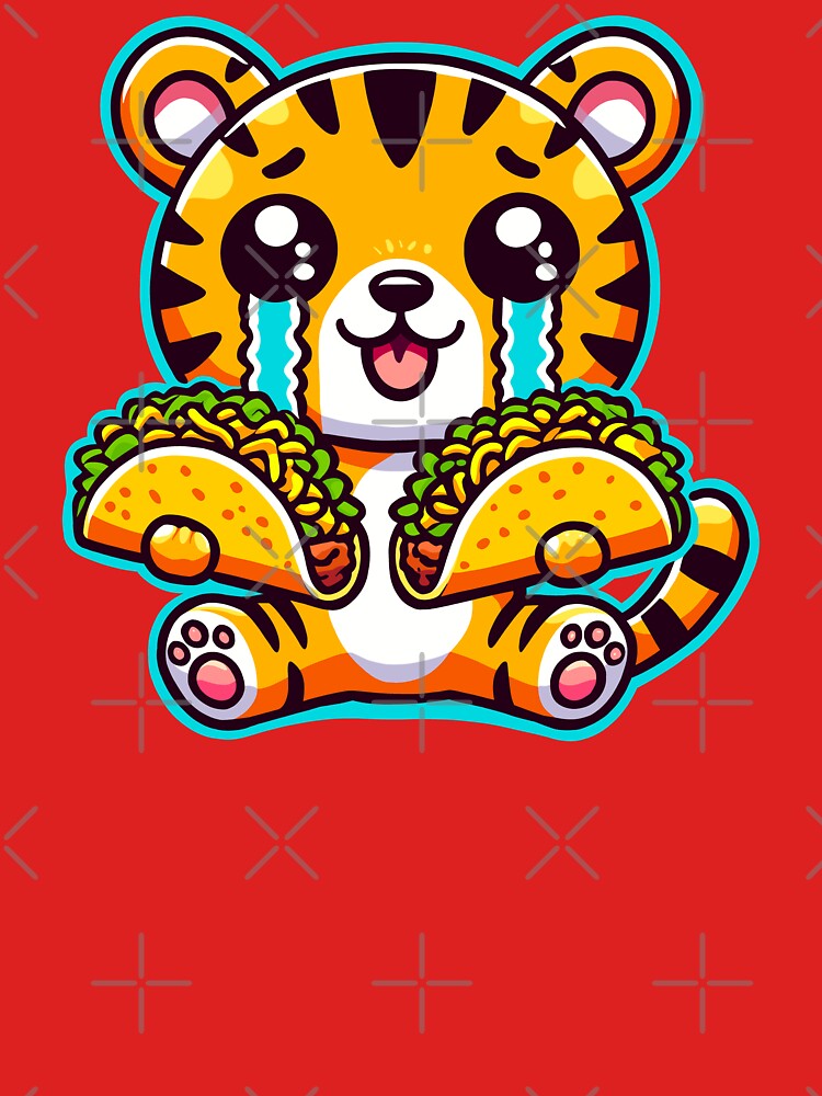 Taco Tuesday Tiger by Ghost on Toast T-Shirts, Hoodie, Sweatshirt | BlankRebels.com (Image 3)