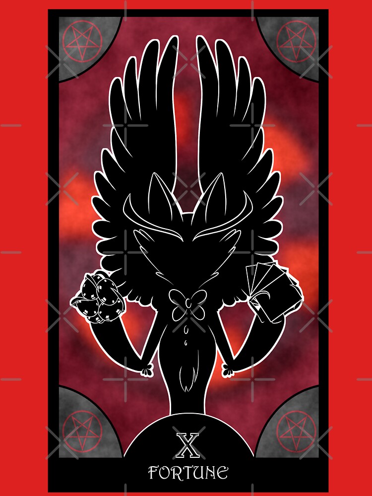 Hazbin Hotel/Helluva Boss Tarot Cards ::The Fortune:: by Vixxen92 T-Shirts, Hoodie, Sweatshirt | BlankRebels.com (Image 3)