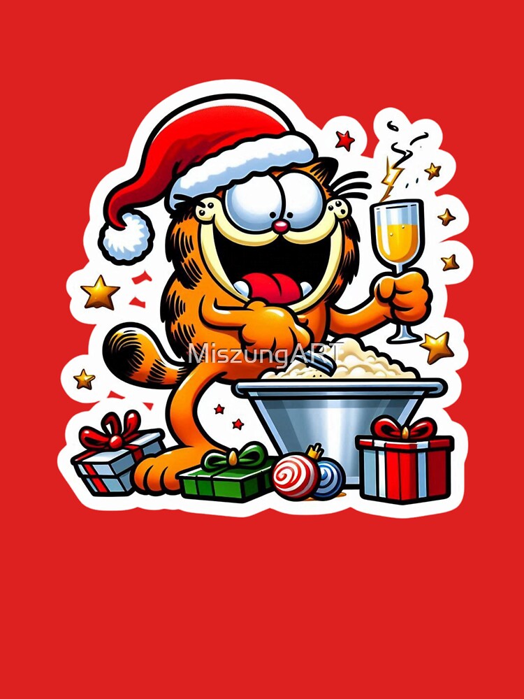 Funny Christmas Stickers & T-Shirts - Holiday Vibes by MiszungART