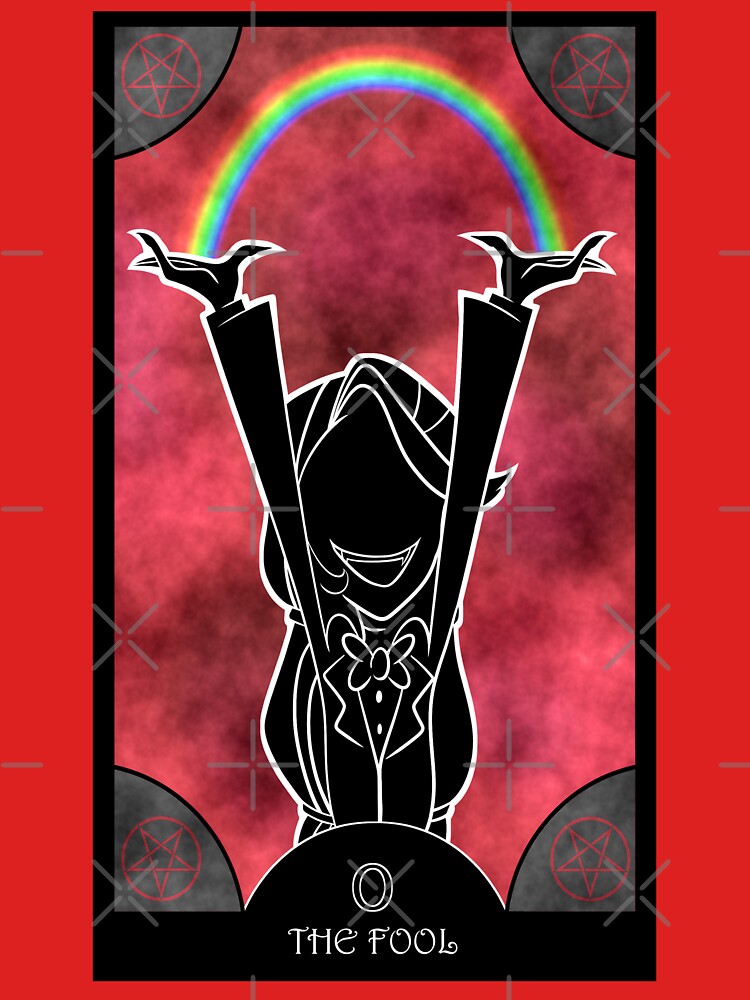 Hazbin Hotel/Helluva Boss Tarot Cards ::The Fool:: by Vixxen92 T-Shirts, Hoodie, Sweatshirt | BlankRebels.com (Image 3)