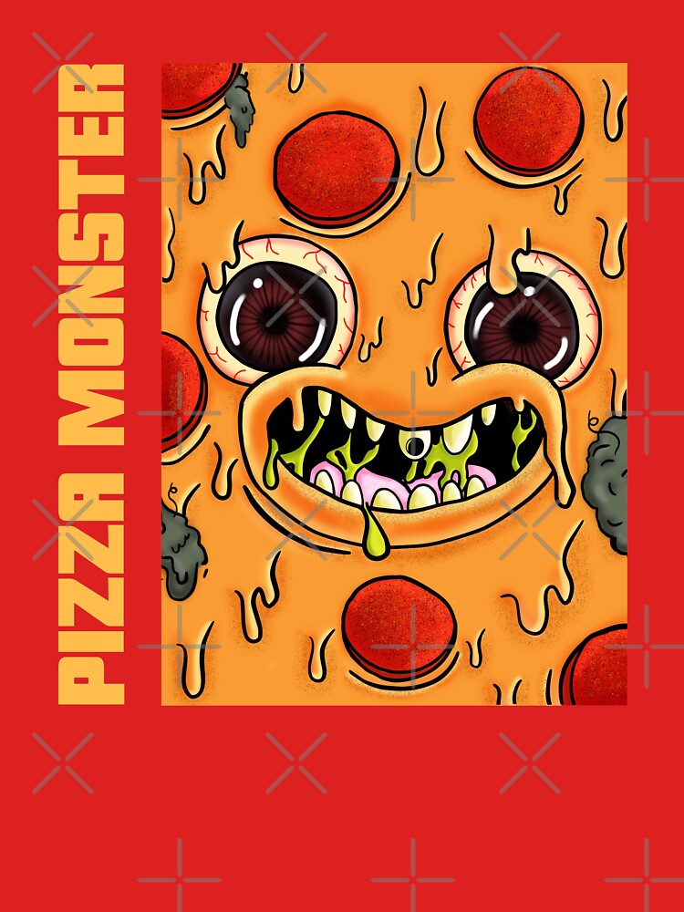 Pizza Monster - Pizza Day by ManiaTeec T-Shirts, Hoodie, Sweatshirt | BlankRebels.com (Image 3)
