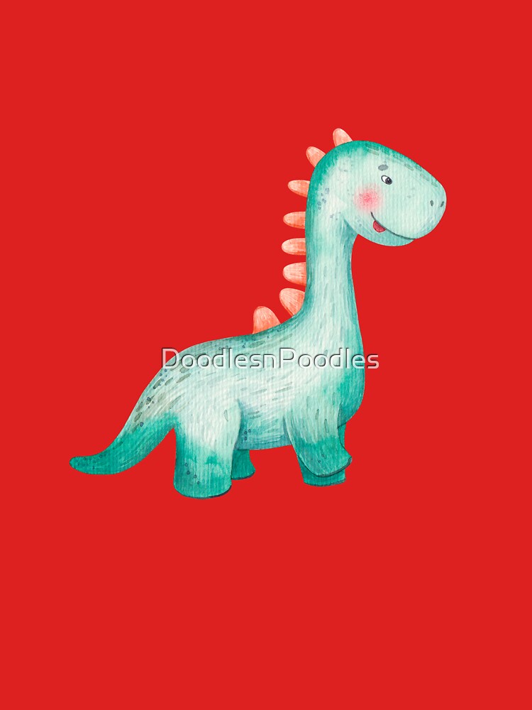 Cute dinosaur by DoodlesnPoodles T-Shirts, Hoodie, Sweatshirt | BlankRebels.com (Image 3)