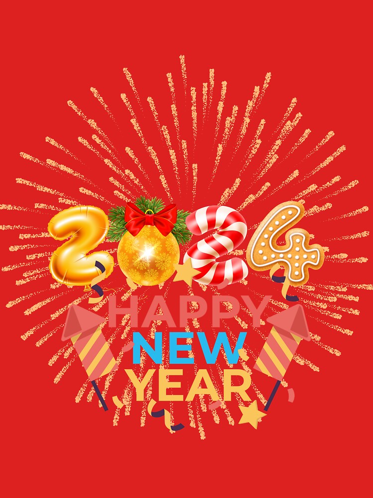 happy new year 2024 by Neyo-pro7 T-Shirts, Hoodie, Sweatshirt | BlankRebels.com (Image 3)