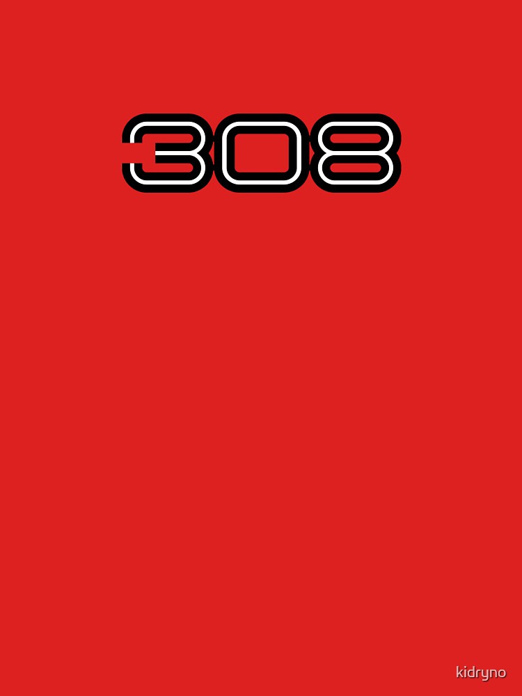 Ferrari 308 by The Turd Furgusson Shirt Shop Hoodie, Sweatshirt | BlankRebels.com (Image 3)