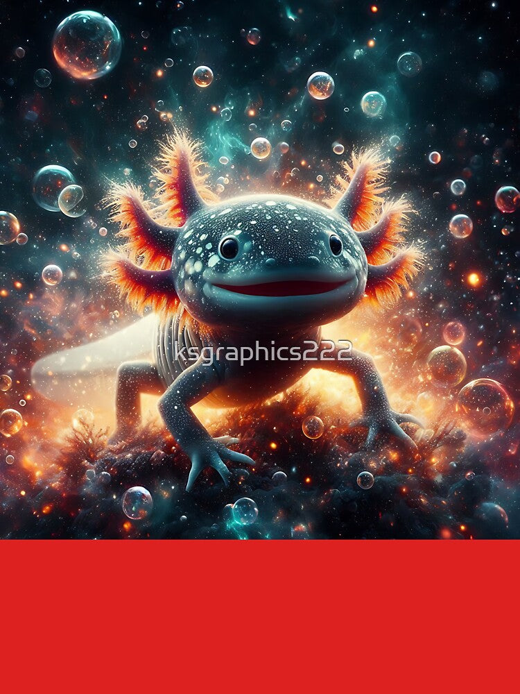 Axolotl Art #144 | Axolotl Lovers by ksgraphics222 T-Shirts, Hoodie, Sweatshirt | BlankRebels.com (Image 3)