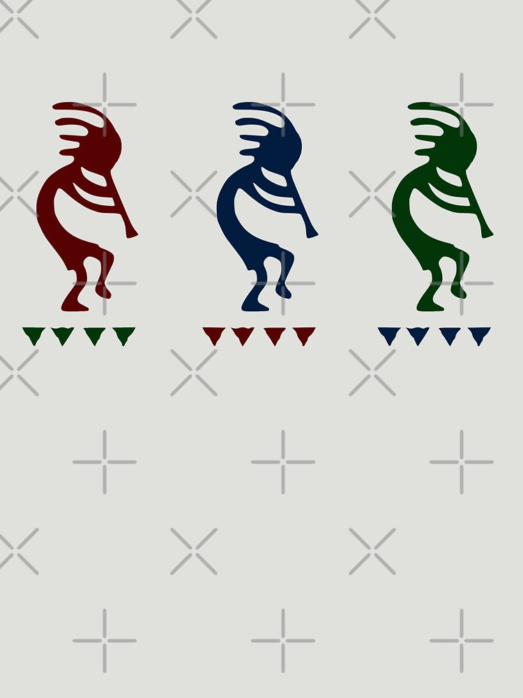 Kokopelli Retro Design by Rachel Nagel T-Shirts, Hoodie, Sweatshirt | BlankRebels.com (Image 3)