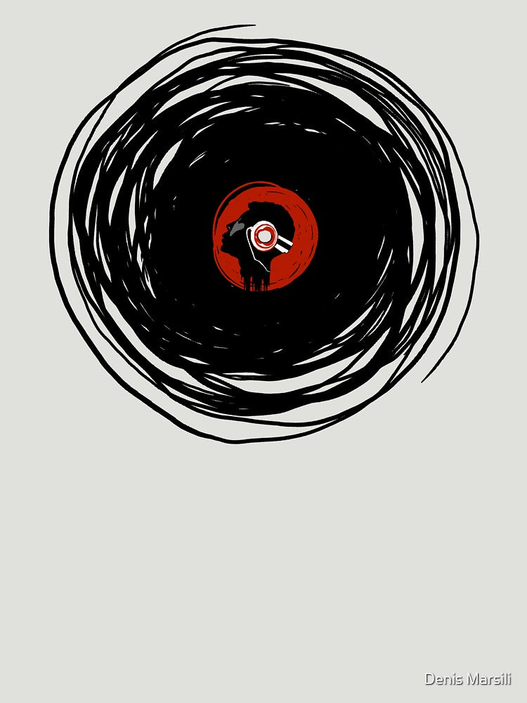 I'm spinning within with a vinyl record... by Denis Marsili T-Shirts, Hoodie, Sweatshirt | BlankRebels.com (Image 3)