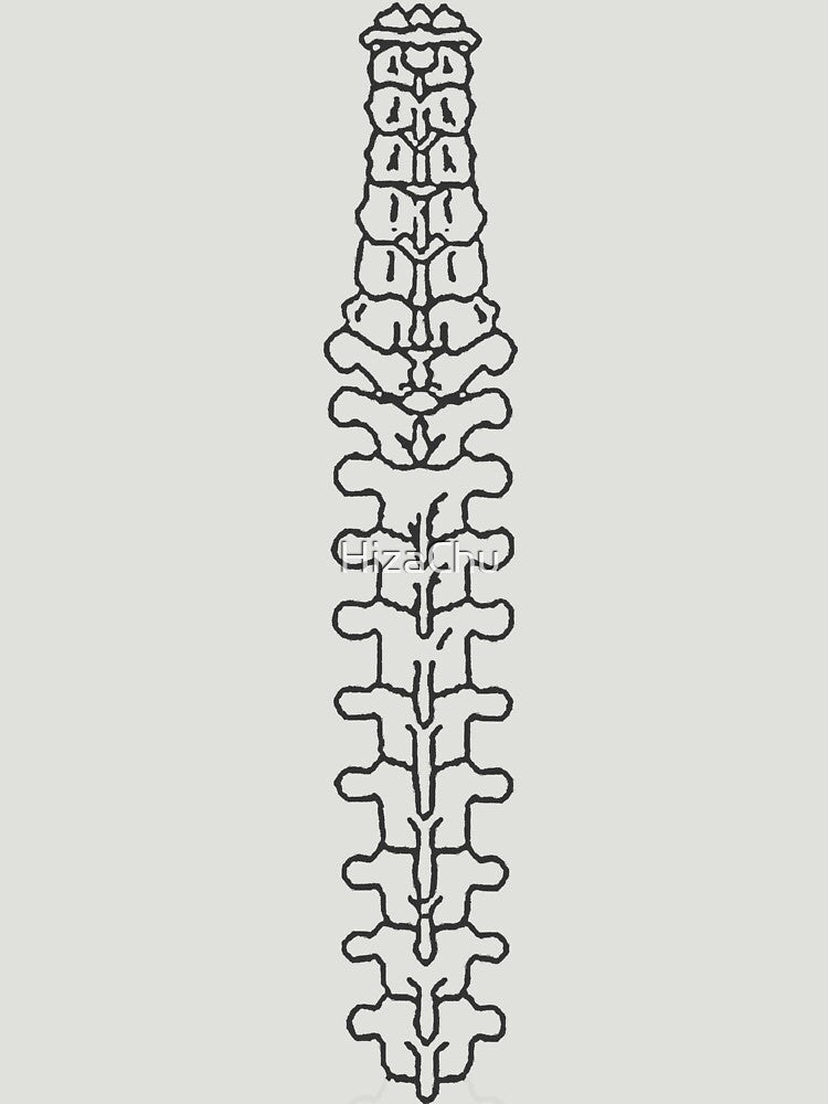 VERTEBRAE IN DARK by HizaChu T-Shirts, Hoodie, Sweatshirt | BlankRebels.com (Image 2)