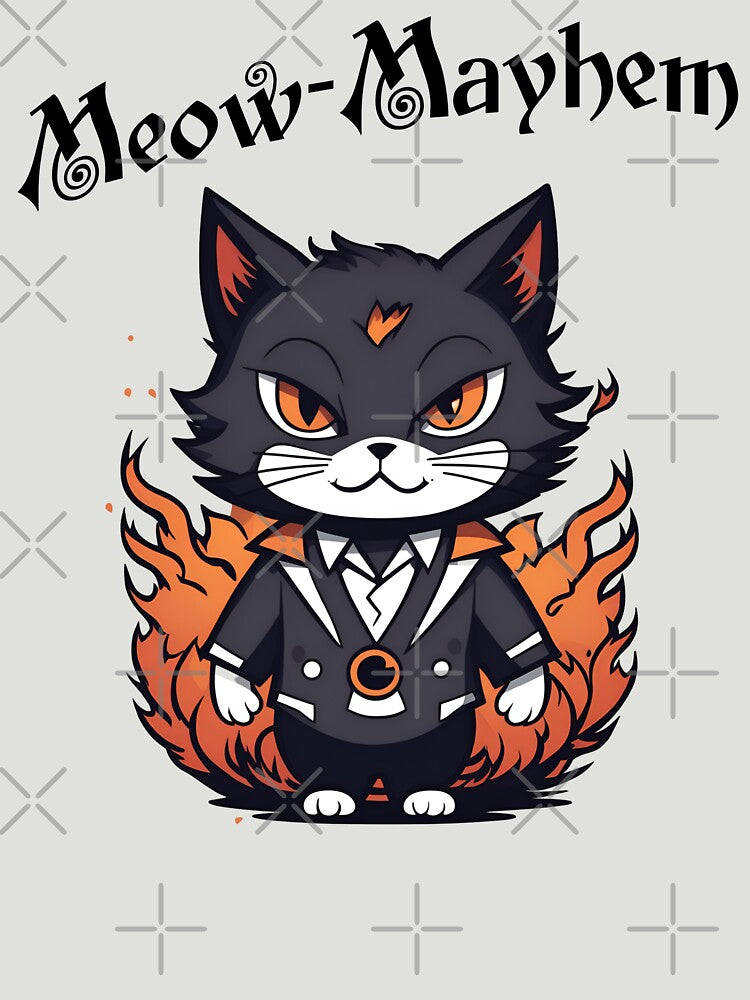 Meow-Mayhem by RuyaFab T-Shirts, Hoodie, Sweatshirt | BlankRebels.com (Image 3)