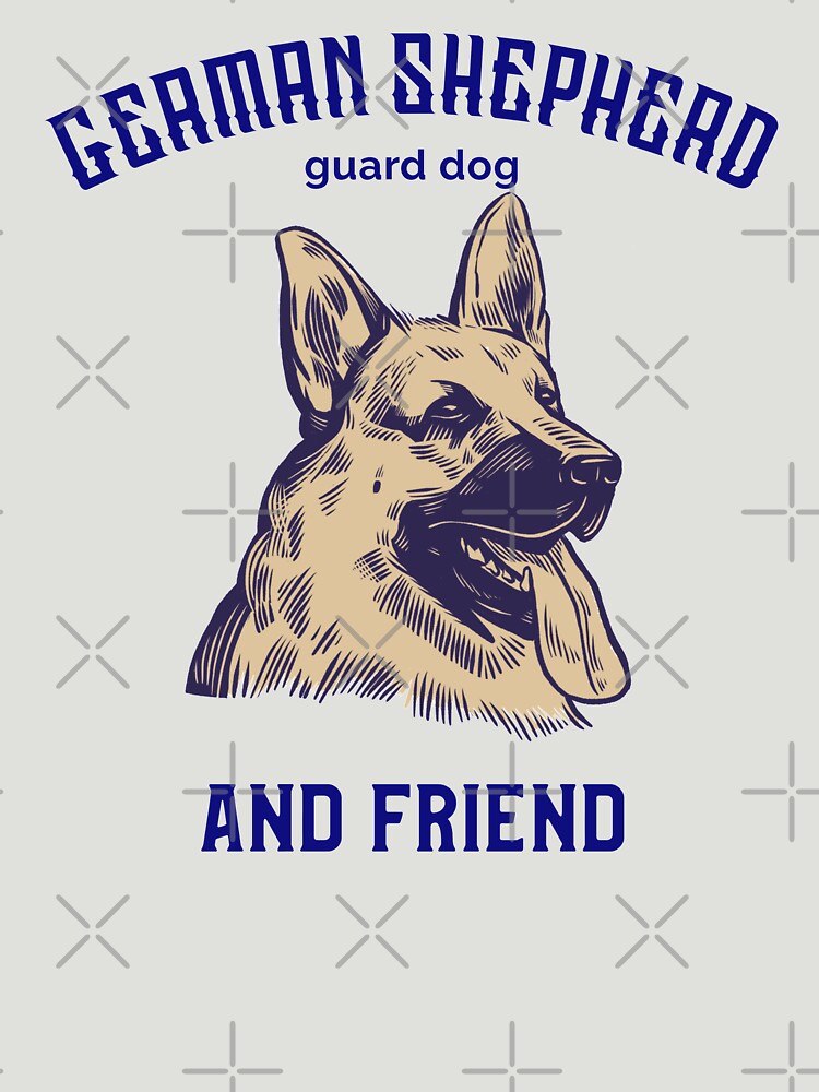 German Shepherd guard dog and friend by CultOfHustlers T-Shirts, Hoodie, Sweatshirt | BlankRebels.com (Image 3)