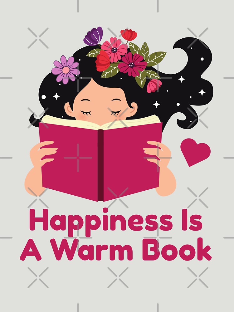 Happiness in Reading – Cute Book Aesthetic Design by berwies T-Shirts, Hoodie, Sweatshirt | BlankRebels.com (Image 3)