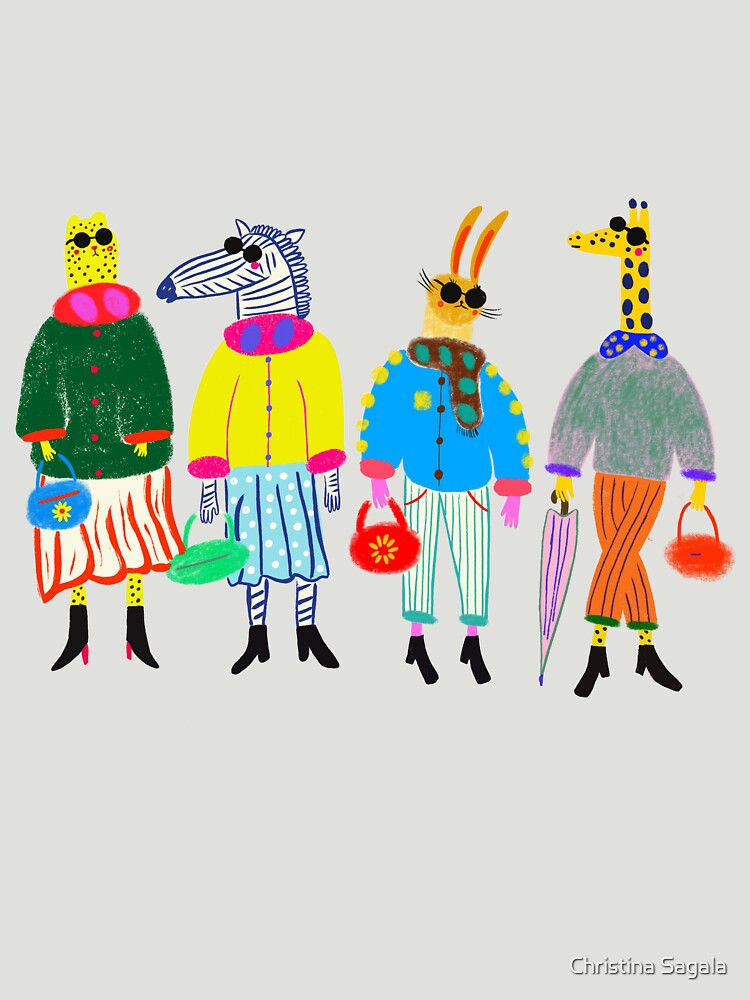 Animal streetwear by Christiana Sagala T-Shirts, Hoodie, Sweatshirt | BlankRebels.com (Image 3)