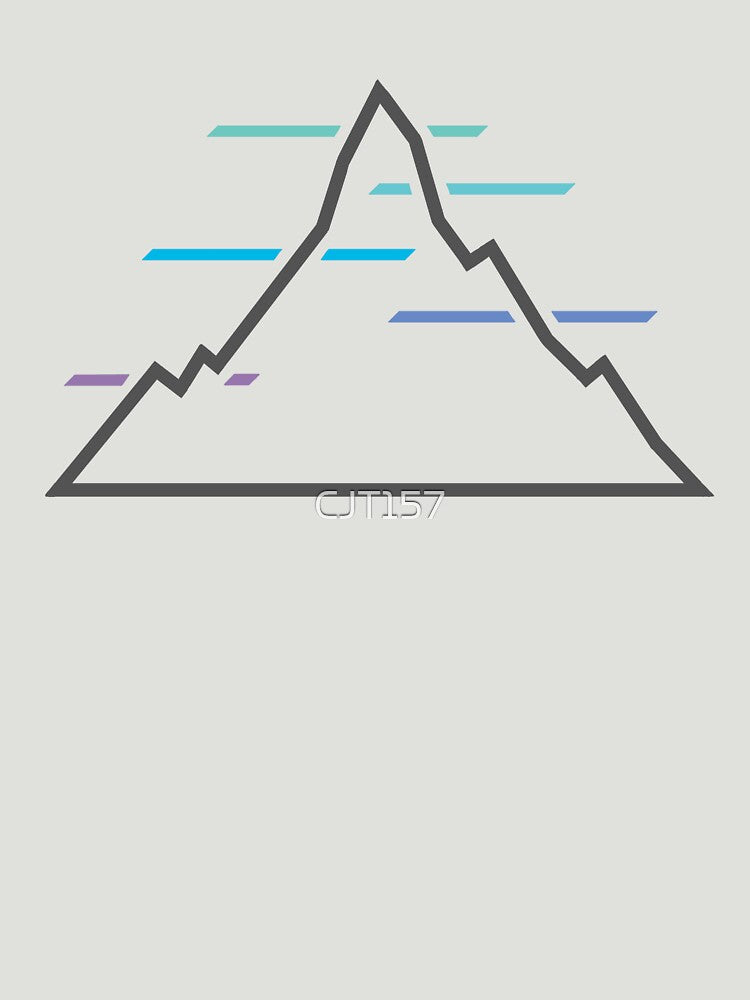 Minimalist Celeste Mountain by CJT157 T-Shirts, Hoodie, Sweatshirt | BlankRebels.com (Image 3)