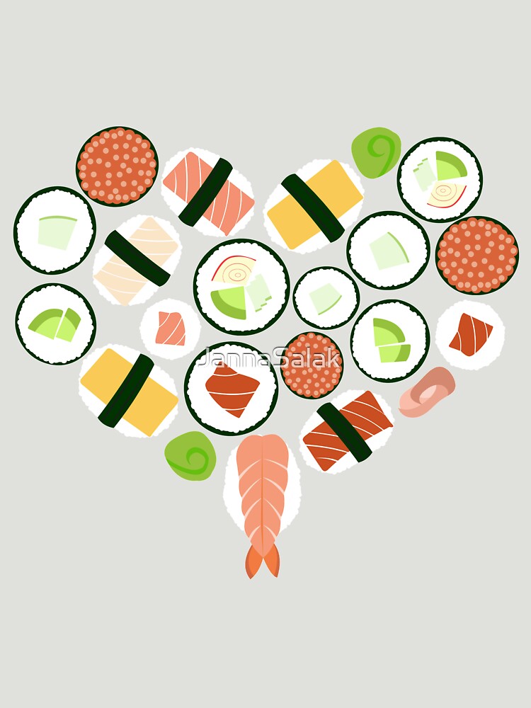 Sushi Lover by JannaSalak T-Shirts, Hoodie, Sweatshirt | BlankRebels.com (Image 3)