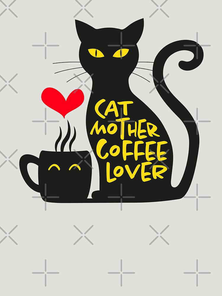 Cat Mother Coffee Lover T-Shirts, Hoodie, Sweatshirt