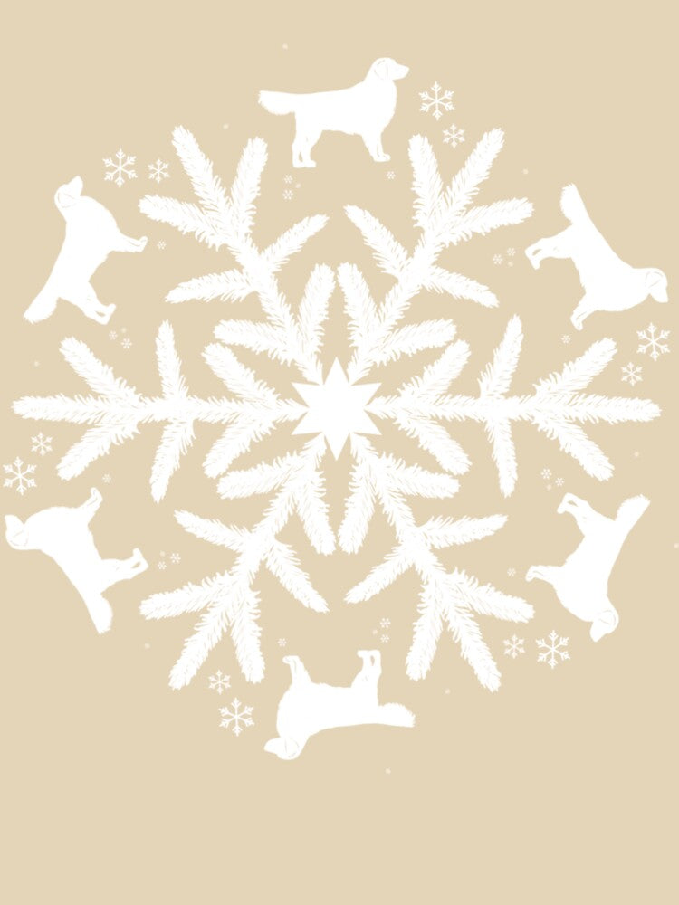 Christmas Golden Retriever Gift Snowflake Golden Retriever by NiceStore095 T-Shirts, Hoodie, Sweatshirt (Image 3)