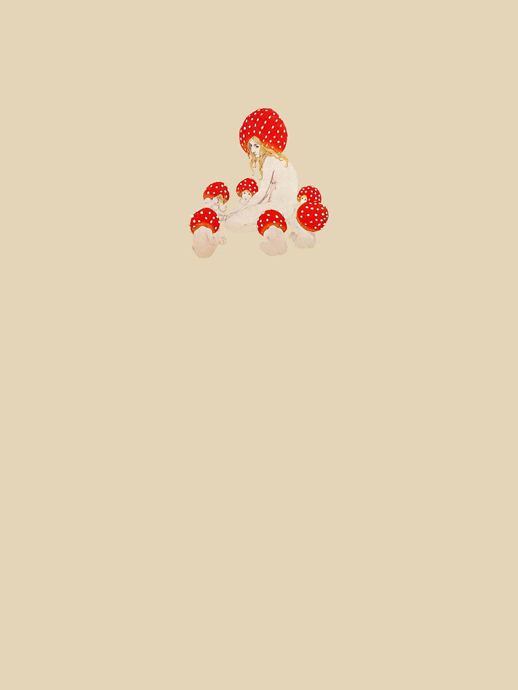 EDWARD OKUN - MOTHER MUSHROOM WITH HER CHILDREN by elinaarbidane T-Shirts, Hoodie, Sweatshirt | BlankRebels.com (Image 3)