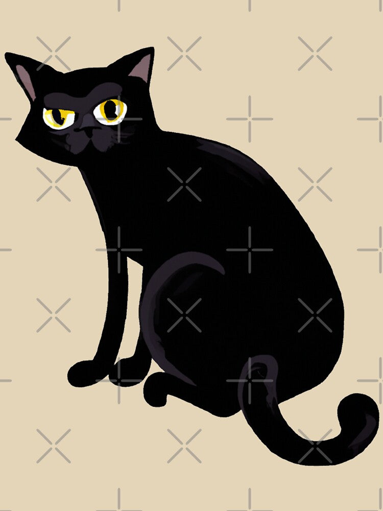 Black Cat Looking Back by Michael Bastianelli T-Shirts, Hoodie, Sweatshirt | BlankRebels.com (Image 3)