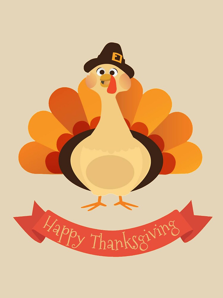 Cute Colorful Thanksgiving Day Tees and GIfts by pugmom4 Hoodie, Sweatshirt | BlankRebels.com (Image 3)