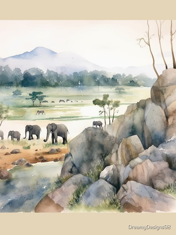 Harmony of Giants: The Elephants Feast by DreamyDesigns92 T-Shirts, Hoodie, Sweatshirt | BlankRebels.com (Image 3)