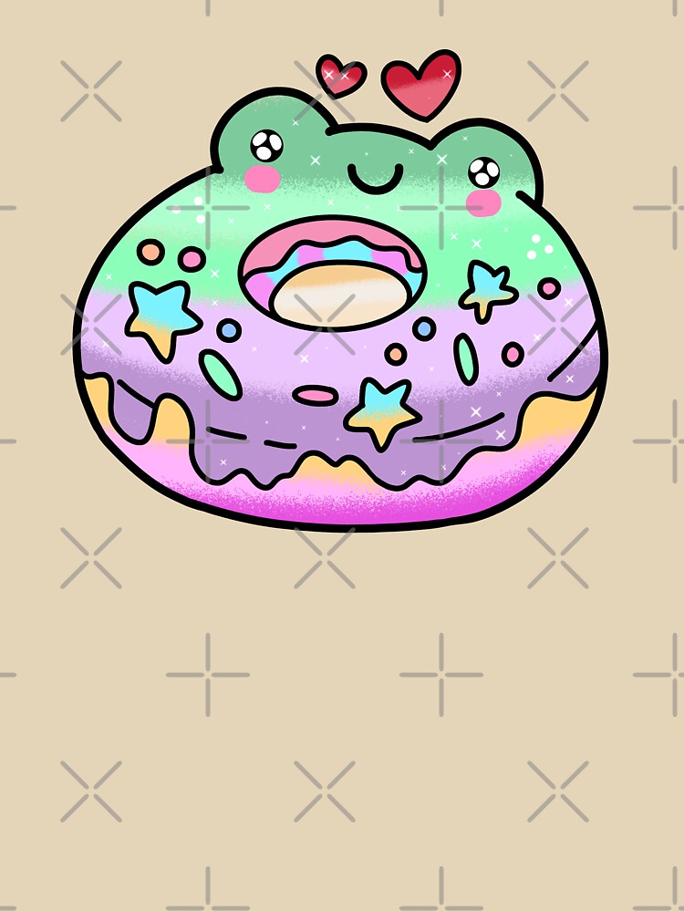 Cute kawaii froggies donut by Quacktails T-Shirts, Hoodie, Sweatshirt | BlankRebels.com (Image 3)