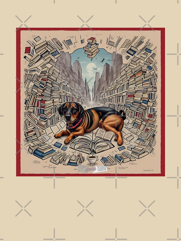 Books and Coffee and Dogs and Social Justice by Anirammax T-Shirts, Hoodie, Sweatshirt | BlankRebels.com (Image 3)