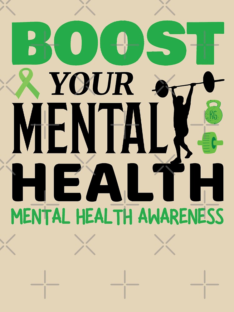 Boost Your Mental Health - Mental Health Awareness by OwlCanvas T-Shirts, Hoodie, Sweatshirt | BlankRebels.com (Image 3)