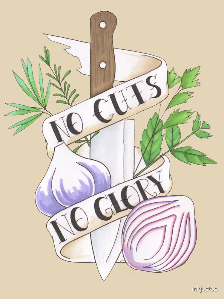 No Cuts No Glory by inkjustus T-Shirts, Hoodie, Sweatshirt | BlankRebels.com (Image 3)