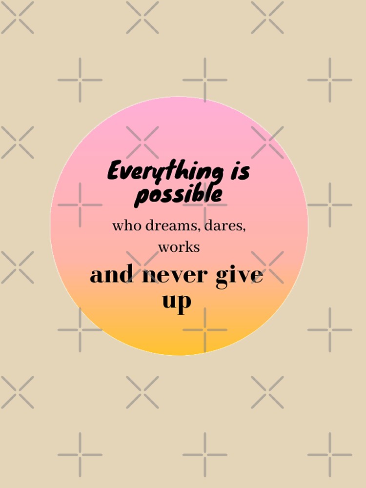 Never give up-Motivation by Desibeau T-Shirts, Hoodie, Sweatshirt | BlankRebels.com (Image 3)