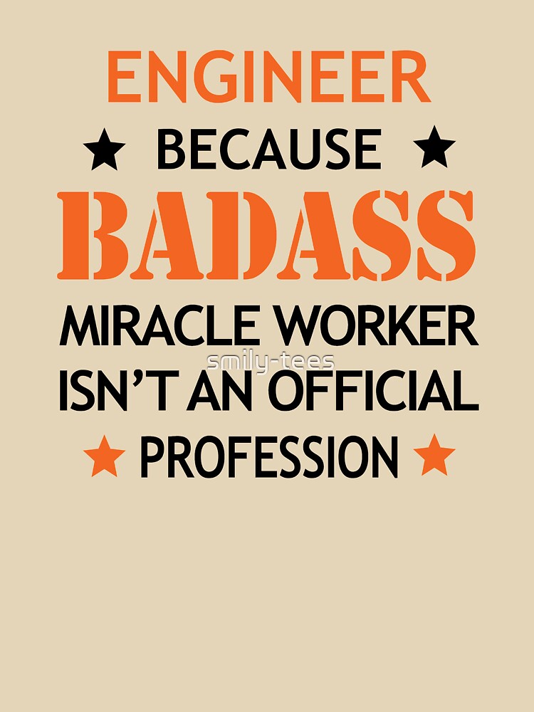 Engineer Surprise Birthday Badass Miracle Worker by smily-tees Hoodie, Sweatshirt | BlankRebels.com (Image 3)