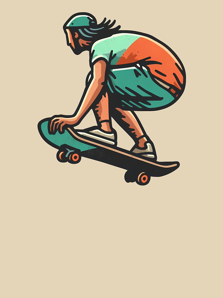 Skateboard Sticker and T shirt by ultraPick Hoodie, Sweatshirt | BlankRebels.com (Image 3)