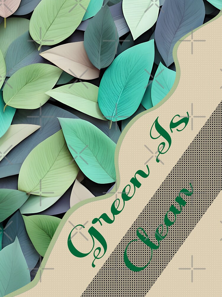 Green is Clean by Witsprings T-Shirts, Hoodie, Sweatshirt | BlankRebels.com (Image 3)