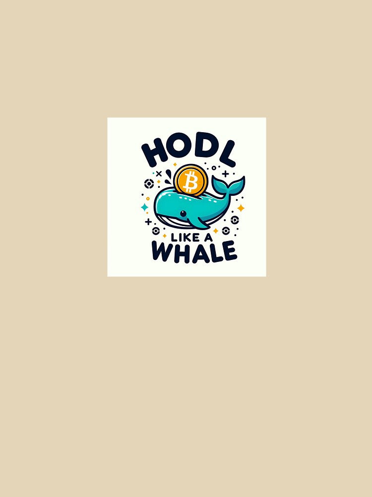 HODL Like A Whale - Crypto Bitcoin Holder by TimelessTrue