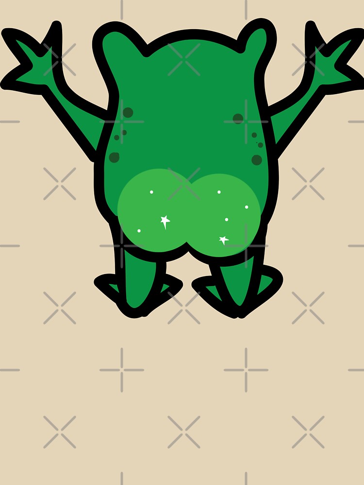 Frog butt by fluffyfamcraft T-Shirts, Hoodie, Sweatshirt | BlankRebels.com (Image 3)