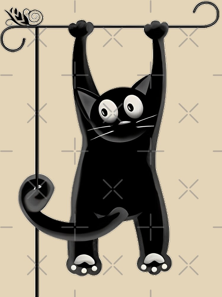 spooky black cat hold on by Coollzone T-Shirts, Hoodie, Sweatshirt | BlankRebels.com (Image 3)