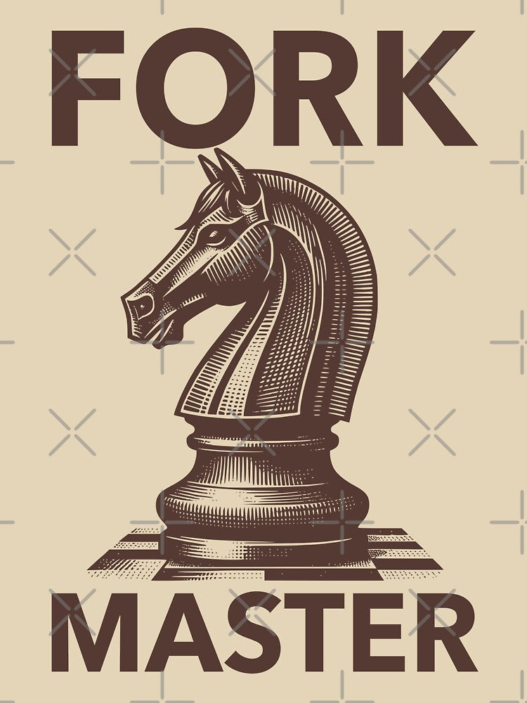 Fork Master Chess Knight by KLArtzStore T-Shirts, Hoodie, Sweatshirt | BlankRebels.com (Image 3)