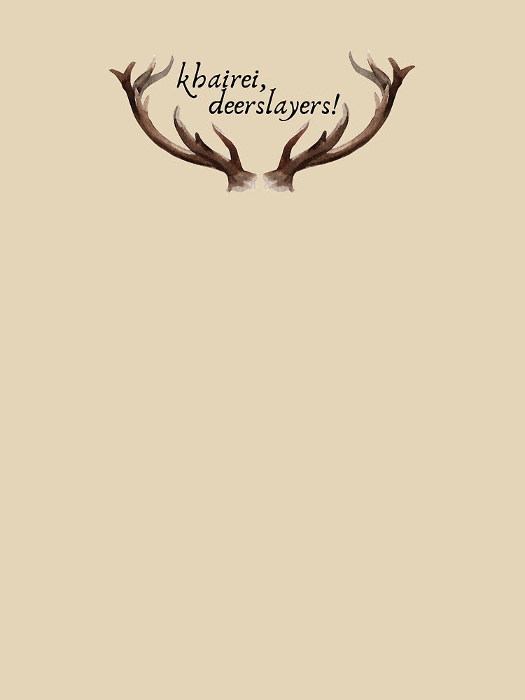 Khairei, Deerslayers! by perrrsephone T-Shirts, Hoodie, Sweatshirt | BlankRebels.com (Image 3)