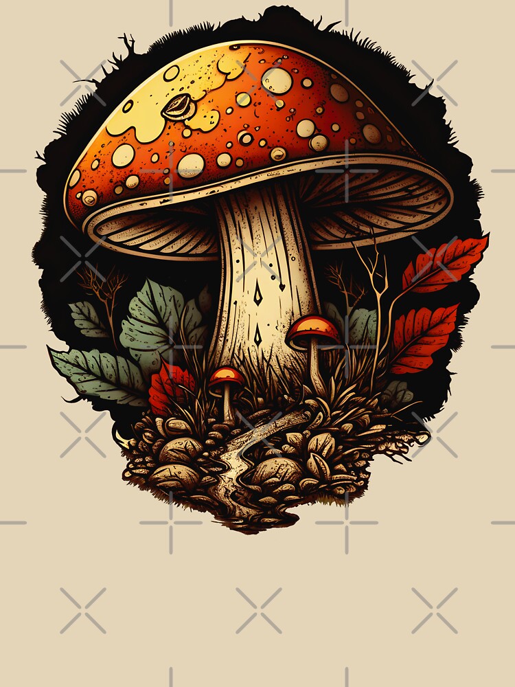 Mushroom Fungi Goblincore Aesthetic Cottagecore Mycology by JokeGysen T-Shirts, Hoodie, Sweatshirt (Image 3)