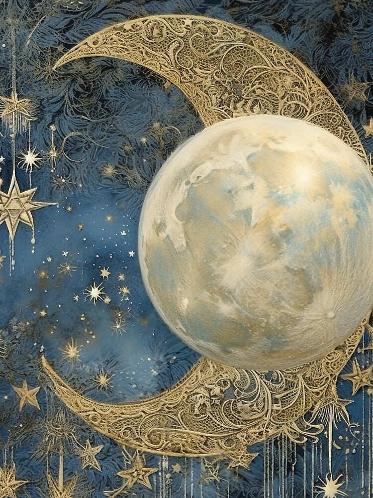 Celestial Moon by Celestial Charm Co T-Shirts, Hoodie, Sweatshirt | BlankRebels.com (Image 3)